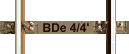 BDe 4/4' 601-608