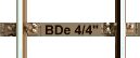 BDe 4/4'' 611-614